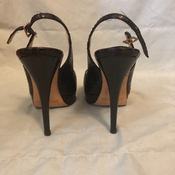 Size 36 (US 6) JIMMY CHOO Slingback Black Pumps - Picture 4 of 7